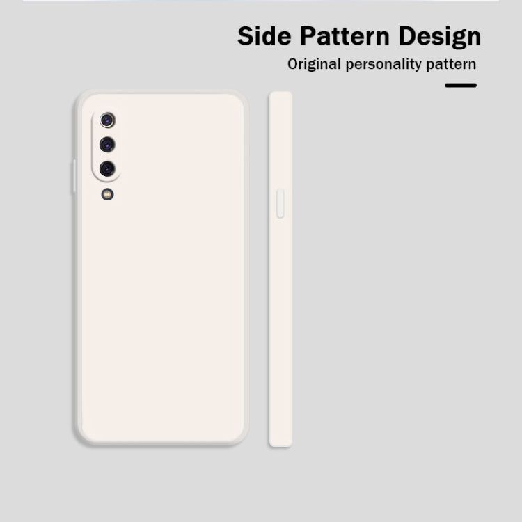 Solid Color Imitation Liquid Silicone Straight Edge Dropproof Full Coverage Protective Case, For Xiaomi Mi 9, For Xiaomi Mi 10, For Xiaomi Mi 9 / 9 SE