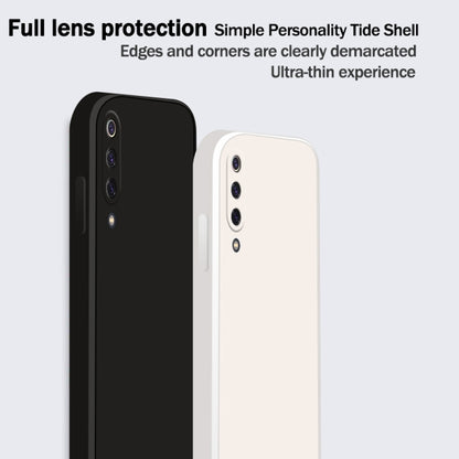 Solid Color Imitation Liquid Silicone Straight Edge Dropproof Full Coverage Protective Case, For Xiaomi Mi 9, For Xiaomi Mi 10, For Xiaomi Mi 9 / 9 SE