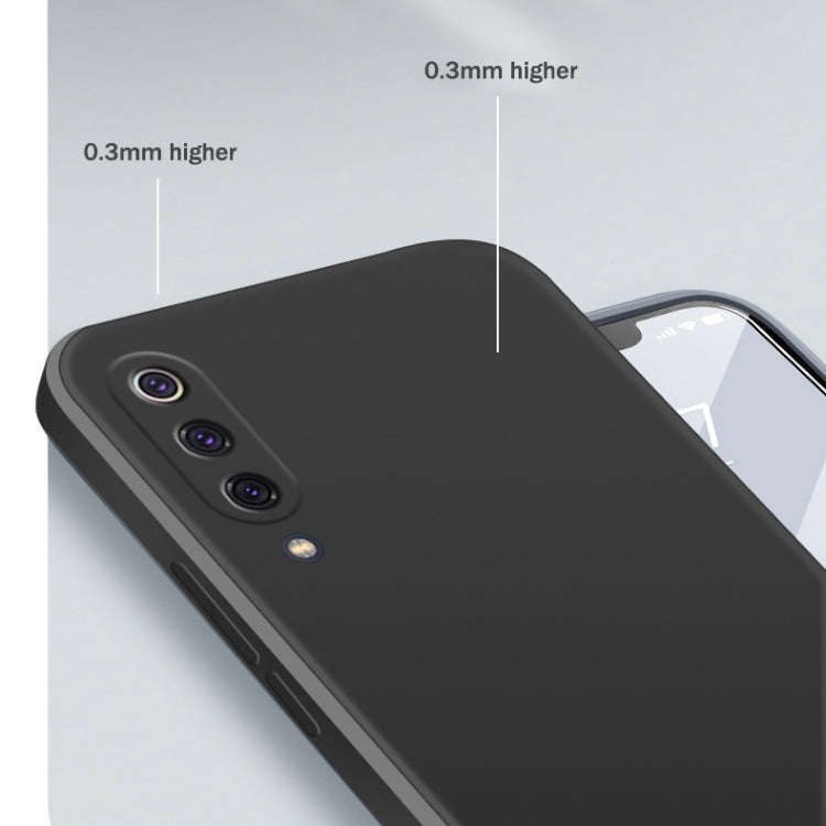 Solid Color Imitation Liquid Silicone Straight Edge Dropproof Full Coverage Protective Case, For Xiaomi Mi 9, For Xiaomi Mi 10, For Xiaomi Mi 9 / 9 SE