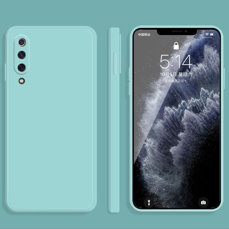 Solid Color Imitation Liquid Silicone Straight Edge Dropproof Full Coverage Protective Case, For Xiaomi Mi 9, For Xiaomi Mi 10, For Xiaomi Mi 9 / 9 SE