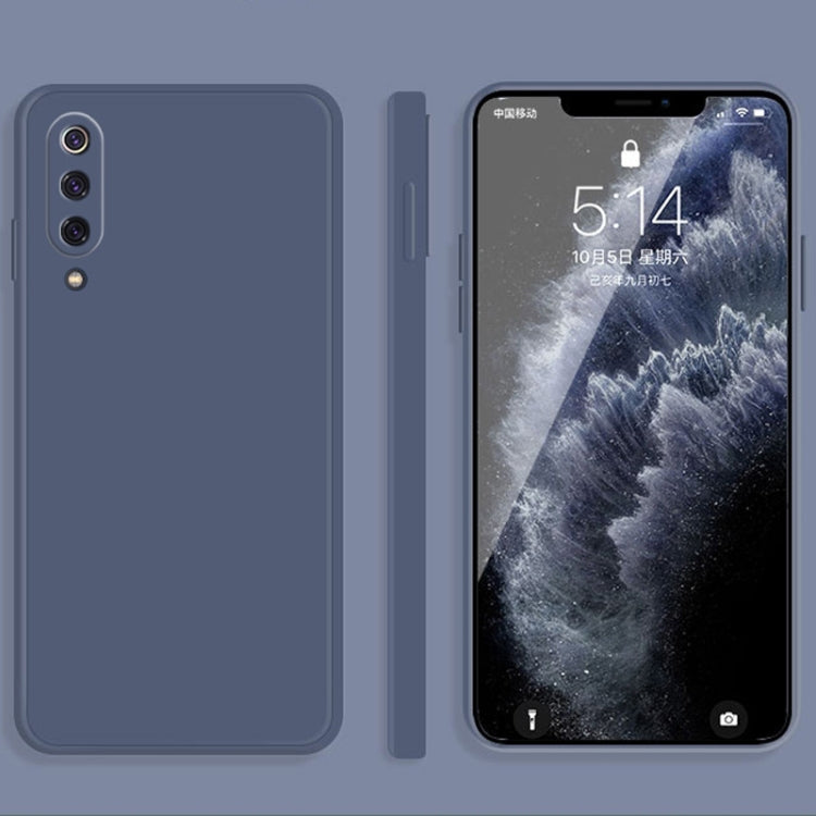Solid Color Imitation Liquid Silicone Straight Edge Dropproof Full Coverage Protective Case, For Xiaomi Mi 9, For Xiaomi Mi 10, For Xiaomi Mi 9 / 9 SE