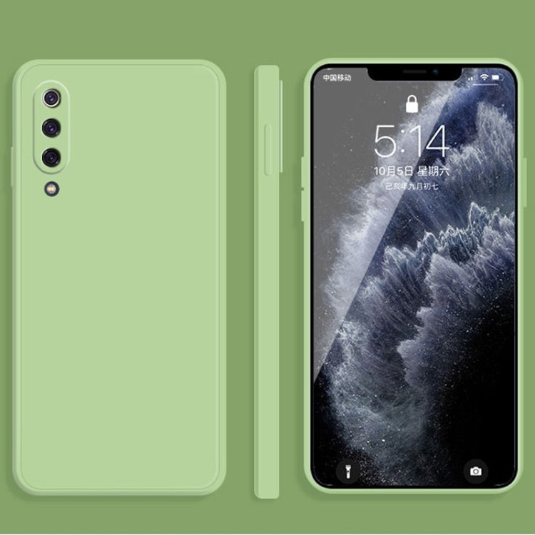 Solid Color Imitation Liquid Silicone Straight Edge Dropproof Full Coverage Protective Case, For Xiaomi Mi 9, For Xiaomi Mi 10, For Xiaomi Mi 9 / 9 SE