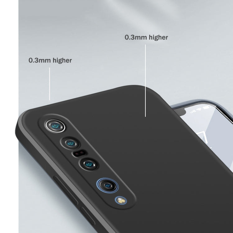 Solid Color Imitation Liquid Silicone Straight Edge Dropproof Full Coverage Protective Case, For Xiaomi Mi 10 Pro, For Xiaomi Mi 10T