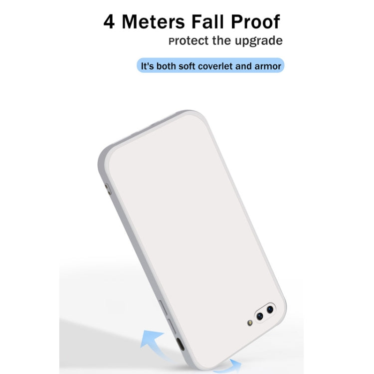 Solid Color Imitation Liquid Silicone Straight Edge Dropproof Full Coverage Protective Case, For OPPO A5 / A3s, For OPPO Find X3