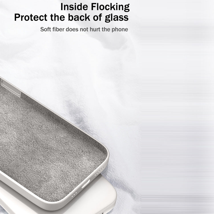 Solid Color Imitation Liquid Silicone Straight Edge Dropproof Full Coverage Protective Case, For OPPO Reno5 Pro, For OPPO Reno5 Pro+