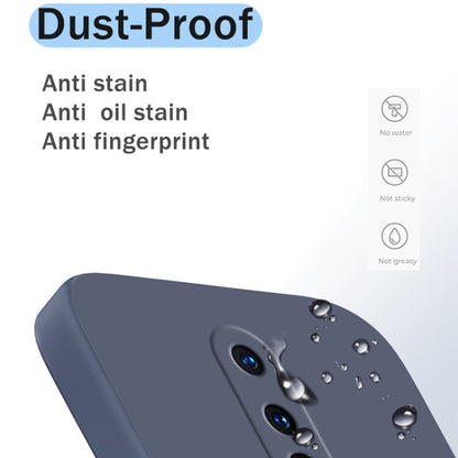 Solid Color Imitation Liquid Silicone Straight Edge Dropproof Full Coverage Protective Case, For OnePlus 8, For OnePlus 8 Pro