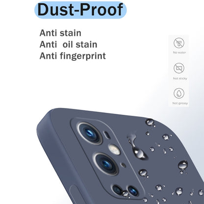 Solid Color Imitation Liquid Silicone Straight Edge Dropproof Full Coverage Protective Case, For OnePlus 9 Pro