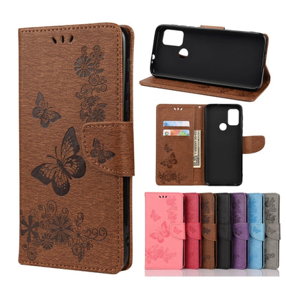 Butterflies Embossing Horizontal Flip Leather Case with Holder & Card Slots & Wallet, For Motorola Moto G30, For Nokia 5.4, For Xiaomi Redmi Note 10 Pro
