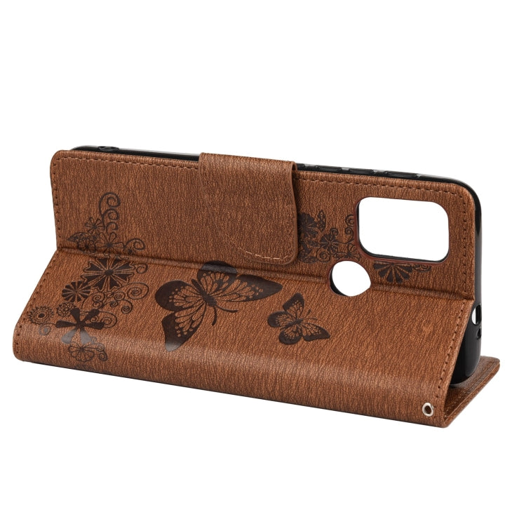 Butterflies Embossing Horizontal Flip Leather Case with Holder & Card Slots & Wallet, For Motorola Moto G30, For Nokia 5.4, For Xiaomi Redmi Note 10 Pro