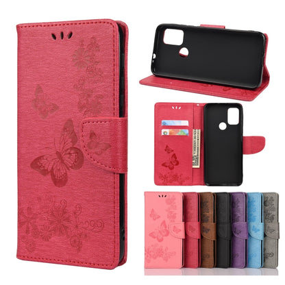 Butterflies Embossing Horizontal Flip Leather Case with Holder & Card Slots & Wallet, For Motorola Moto G30, For Nokia 5.4, For Xiaomi Redmi Note 10 Pro