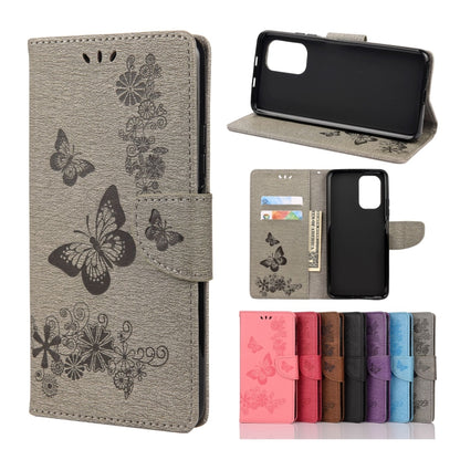Butterflies Embossing Horizontal Flip Leather Case with Holder & Card Slots & Wallet, For Motorola Moto G30, For Nokia 5.4, For Xiaomi Redmi Note 10 Pro