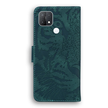 Tiger Embossing Pattern Horizontal Flip Leather Case with Holder & Card Slots & Wallet, For OPPO A15 / A15S, For OPPO A55 5G / A54 4G, For OPPO Realme V11 5G, For OPPO A74 4G / F19 4G