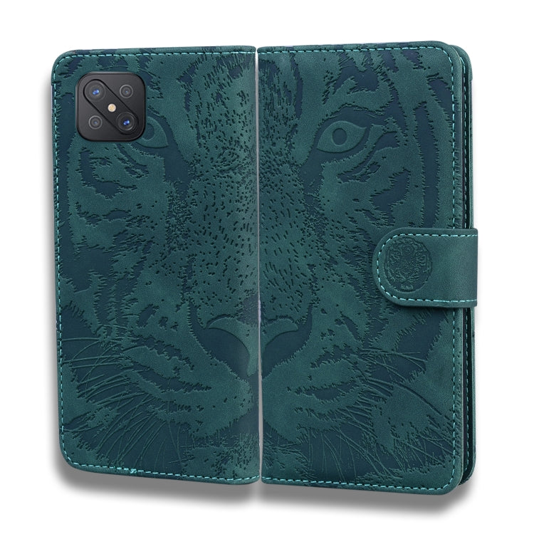 Tiger Embossing Pattern Horizontal Flip Leather Case with Holder & Card Slots & Wallet, For OPPO A92S / Reno4 Z 5G, For OPPO A94 4G / F19 Pro, For OPPO Reno5 F, For OPPO A94 5G / F19 Pro Plus 5G