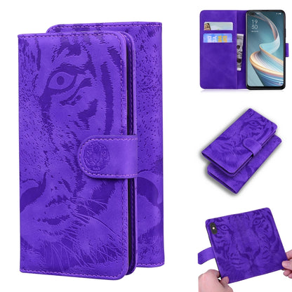 Tiger Embossing Pattern Horizontal Flip Leather Case with Holder & Card Slots & Wallet, For OPPO A92S / Reno4 Z 5G, For OPPO A94 4G / F19 Pro, For OPPO Reno5 F, For OPPO A94 5G / F19 Pro Plus 5G