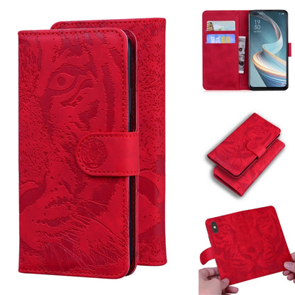 Tiger Embossing Pattern Horizontal Flip Leather Case with Holder & Card Slots & Wallet, For OPPO A92S / Reno4 Z 5G, For OPPO A94 4G / F19 Pro, For OPPO Reno5 F, For OPPO A94 5G / F19 Pro Plus 5G