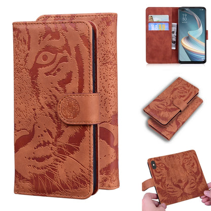 Tiger Embossing Pattern Horizontal Flip Leather Case with Holder & Card Slots & Wallet, For OPPO A92S / Reno4 Z 5G, For OPPO A94 4G / F19 Pro, For OPPO Reno5 F, For OPPO A94 5G / F19 Pro Plus 5G