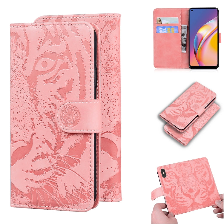 Tiger Embossing Pattern Horizontal Flip Leather Case with Holder & Card Slots & Wallet, For OPPO A92S / Reno4 Z 5G, For OPPO A94 4G / F19 Pro, For OPPO Reno5 F, For OPPO A94 5G / F19 Pro Plus 5G