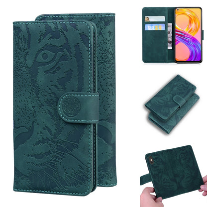 Tiger Embossing Pattern Horizontal Flip Leather Case with Holder & Card Slots & Wallet, For OPPO Reno5 Z, For OPPO Find X3 Neo / Reno5 Pro+ 5G, For OPPO Realme 8 / Realme 8 Pro, For OPPO Realme C20
