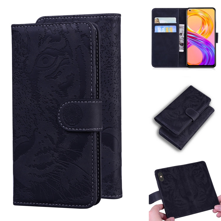 Tiger Embossing Pattern Horizontal Flip Leather Case with Holder & Card Slots & Wallet, For OPPO Reno5 Z, For OPPO Find X3 Neo / Reno5 Pro+ 5G, For OPPO Realme 8 / Realme 8 Pro, For OPPO Realme C20