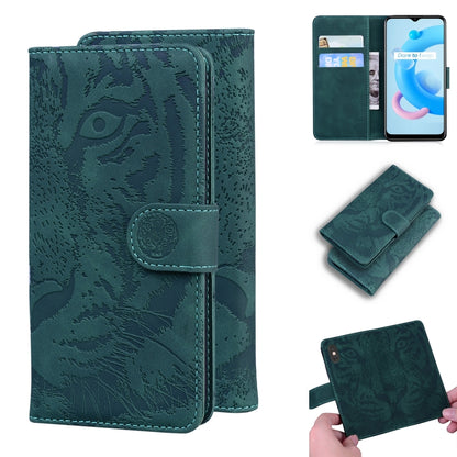 Tiger Embossing Pattern Horizontal Flip Leather Case with Holder & Card Slots & Wallet, For OPPO Reno5 Z, For OPPO Find X3 Neo / Reno5 Pro+ 5G, For OPPO Realme 8 / Realme 8 Pro, For OPPO Realme C20