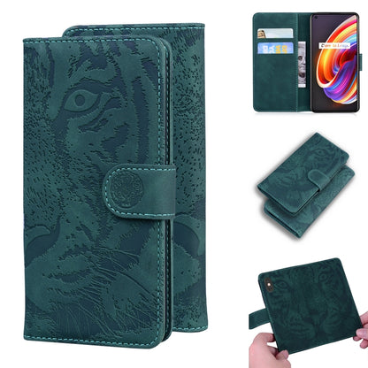 Tiger Embossing Pattern Horizontal Flip Leather Case with Holder & Card Slots & Wallet, For OPPO Realme X7 Pro 5G, For OPPO Reno 5 4G / Reno 5 5G, For OPPO Reno5 K / Find X3 Lite, For OPPO Reno5 Pro 5G