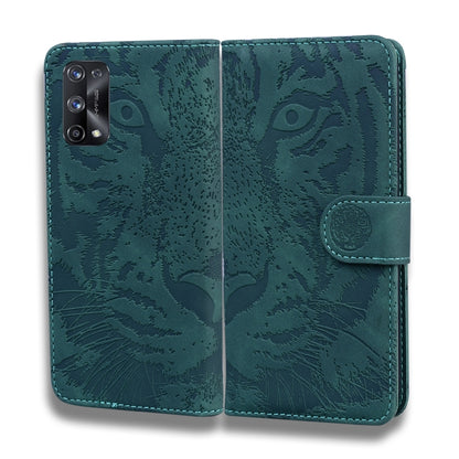 Tiger Embossing Pattern Horizontal Flip Leather Case with Holder & Card Slots & Wallet, For OPPO Realme X7 Pro 5G, For OPPO Reno 5 4G / Reno 5 5G, For OPPO Reno5 K / Find X3 Lite, For OPPO Reno5 Pro 5G