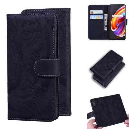 Tiger Embossing Pattern Horizontal Flip Leather Case with Holder & Card Slots & Wallet, For OPPO Realme X7 Pro 5G, For OPPO Reno 5 4G / Reno 5 5G, For OPPO Reno5 K / Find X3 Lite, For OPPO Reno5 Pro 5G