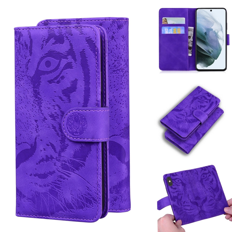 Tiger Embossing Pattern Horizontal Flip Leather Case with Holder & Card Slots & Wallet, For Xiaomi Redmi K40 / K40 Pro / Poco F3, For Samsung Galaxy S21 FE, For Samsung Galaxy Xcover 5, For Xiaomi Mi 11 Lite