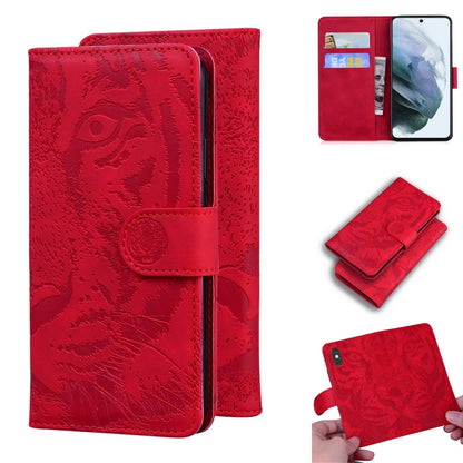 Tiger Embossing Pattern Horizontal Flip Leather Case with Holder & Card Slots & Wallet, For Xiaomi Redmi K40 / K40 Pro / Poco F3, For Samsung Galaxy S21 FE, For Samsung Galaxy Xcover 5, For Xiaomi Mi 11 Lite