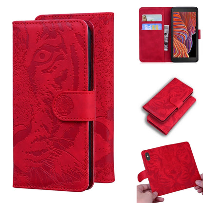 Tiger Embossing Pattern Horizontal Flip Leather Case with Holder & Card Slots & Wallet, For Xiaomi Redmi K40 / K40 Pro / Poco F3, For Samsung Galaxy S21 FE, For Samsung Galaxy Xcover 5, For Xiaomi Mi 11 Lite