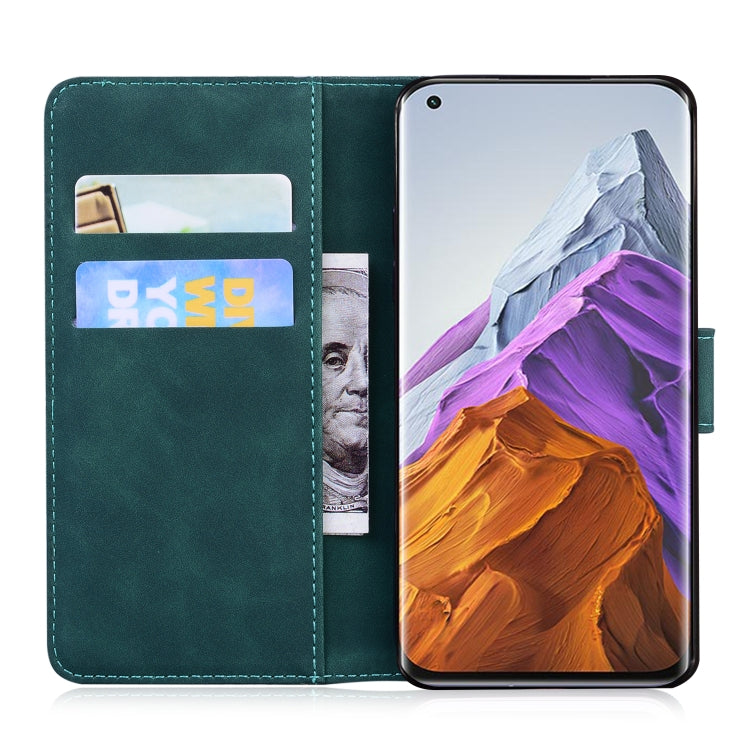 Tiger Embossing Pattern Horizontal Flip Leather Case with Holder & Card Slots & Wallet, For Xiaomi Mi 11 Pro