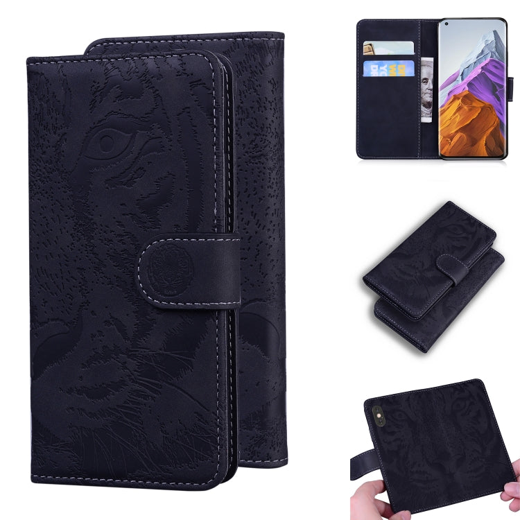 Tiger Embossing Pattern Horizontal Flip Leather Case with Holder & Card Slots & Wallet, For Xiaomi Mi 11 Pro