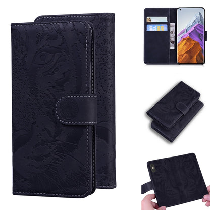 Tiger Embossing Pattern Horizontal Flip Leather Case with Holder & Card Slots & Wallet, For Xiaomi Mi 11 Pro