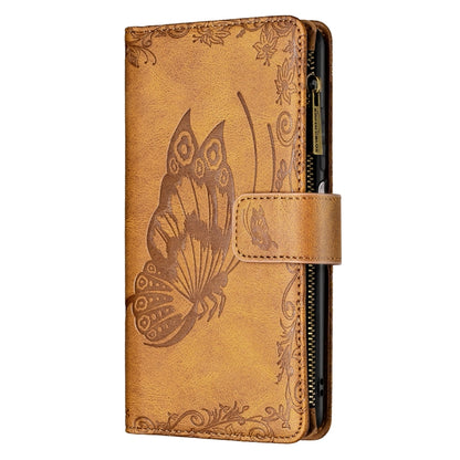 Flying Butterfly Embossing Pattern Zipper Horizontal Flip Leather Case with Holder & Card Slots & Wallet, For Xiaomi Redmi Note 10 4G, For Xiaomi Mi 10T Lite 5G, For Xiaomi Mi 10T Pro 5G, For Xiaomi Mi 11i/Poco F3/Redmi K40, For Xiaomi Poco X3