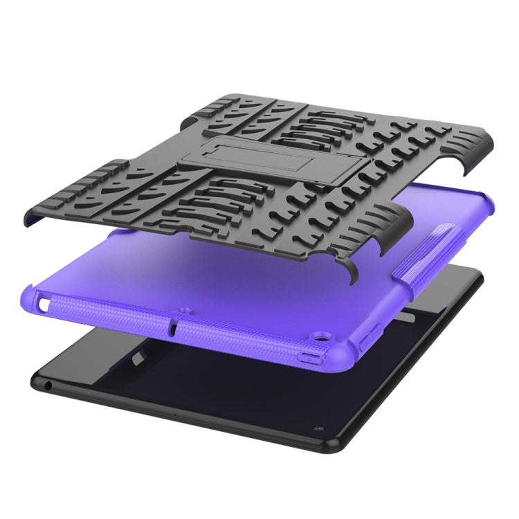 Tire Texture TPU + PC Shockproof Case with Holder, For OPPO Realme 5, For OPPO RENO 2, For iPad 10.2