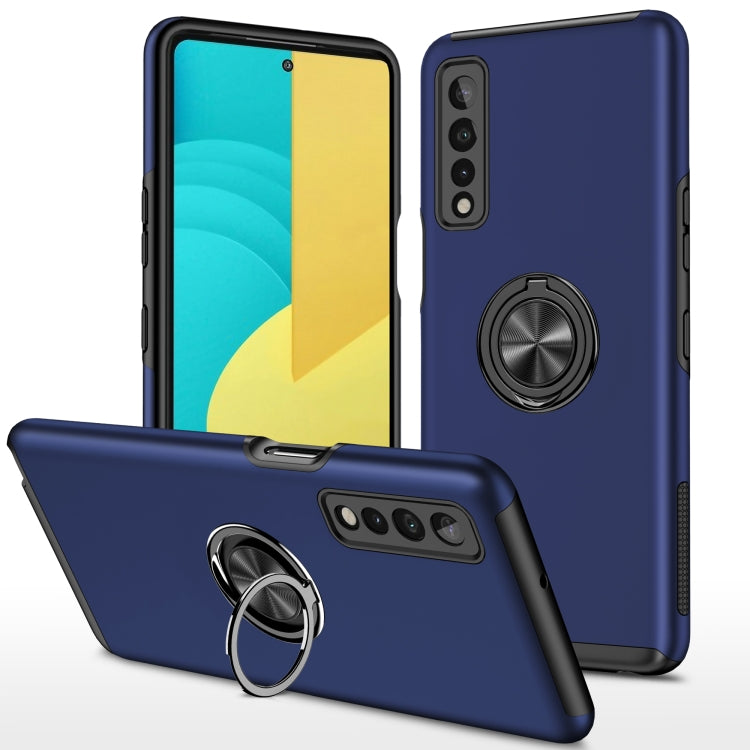 PC + TPU Shockproof Magnetic Protective Case with Invisible Ring Holder, For LG Stylo 7 5G, For Motorola Moto G9 Power, For vivo Y31, For Xiaomi Poco M3, For Xiaomi Redmi Note9 4G