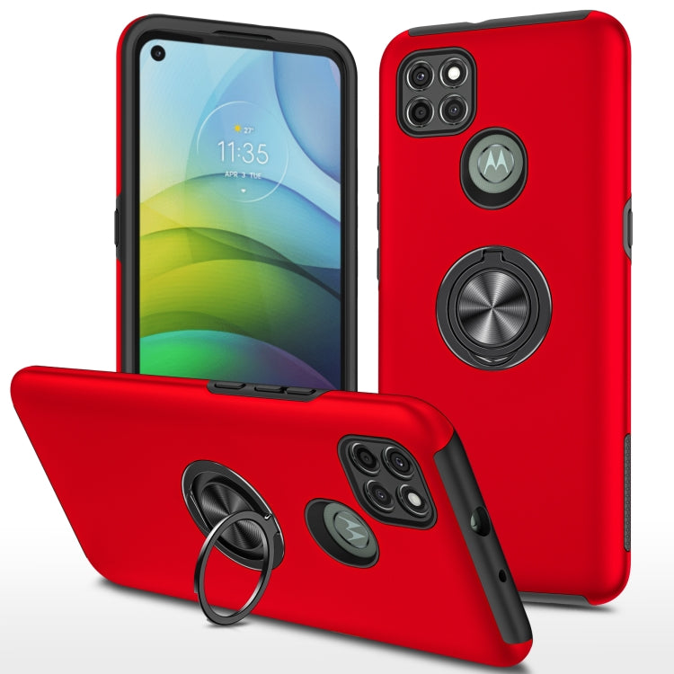 PC + TPU Shockproof Magnetic Protective Case with Invisible Ring Holder, For LG Stylo 7 5G, For Motorola Moto G9 Power, For vivo Y31, For Xiaomi Poco M3, For Xiaomi Redmi Note9 4G