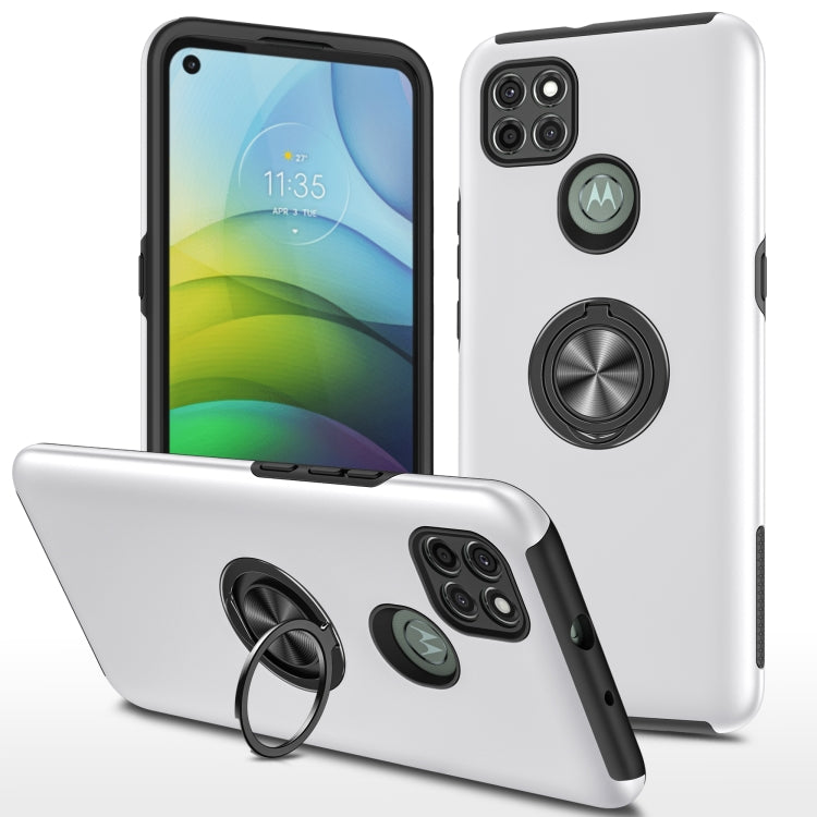 PC + TPU Shockproof Magnetic Protective Case with Invisible Ring Holder, For LG Stylo 7 5G, For Motorola Moto G9 Power, For vivo Y31, For Xiaomi Poco M3, For Xiaomi Redmi Note9 4G