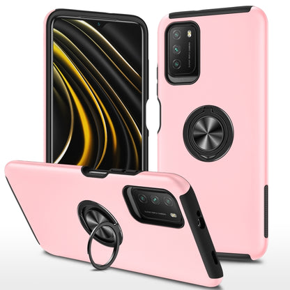PC + TPU Shockproof Magnetic Protective Case with Invisible Ring Holder, For LG Stylo 7 5G, For Motorola Moto G9 Power, For vivo Y31, For Xiaomi Poco M3, For Xiaomi Redmi Note9 4G