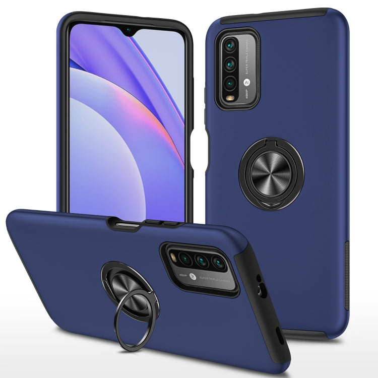 PC + TPU Shockproof Magnetic Protective Case with Invisible Ring Holder, For LG Stylo 7 5G, For Motorola Moto G9 Power, For vivo Y31, For Xiaomi Poco M3, For Xiaomi Redmi Note9 4G