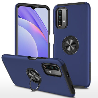 PC + TPU Shockproof Magnetic Protective Case with Invisible Ring Holder, For LG Stylo 7 5G, For Motorola Moto G9 Power, For vivo Y31, For Xiaomi Poco M3, For Xiaomi Redmi Note9 4G