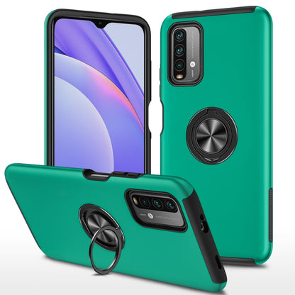 PC + TPU Shockproof Magnetic Protective Case with Invisible Ring Holder, For LG Stylo 7 5G, For Motorola Moto G9 Power, For vivo Y31, For Xiaomi Poco M3, For Xiaomi Redmi Note9 4G