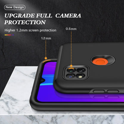 PC + TPU Shockproof Magnetic Protective Case with Invisible Ring Holder, For Xiaomi Redmi 9C