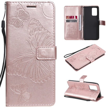 Pressed Printing Butterfly Pattern Horizontal Flip PU Leather Case with Holder & Card Slots & Wallet & Lanyard, For LG Stylo 7 5G / 4G, For OPPO A74 4G / F19 4G, For OPPO A94 5G / F19 Pro / Reno 5F
