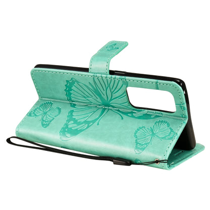 Pressed Printing Butterfly Pattern Horizontal Flip PU Leather Case with Holder & Card Slots & Wallet & Lanyard, For OPPO Reno5 Pro+ 5G / Find X3 Neo, For OPPO Find X3 Pro / Find X3, For Xiaomi Redmi Note 10 4G
