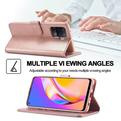 LC.IMEEKE Calf Texture Horizontal Flip Leather Case, with Holder & Card Slots & Wallet, For OPPO Realme 8 / 8 Pro, For OPPO F19 Pro/A94 4G/Reno 5F