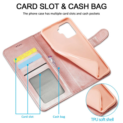 LC.IMEEKE Calf Texture Horizontal Flip Leather Case, with Holder & Card Slots & Wallet, For OPPO Realme 8 / 8 Pro, For OPPO F19 Pro/A94 4G/Reno 5F