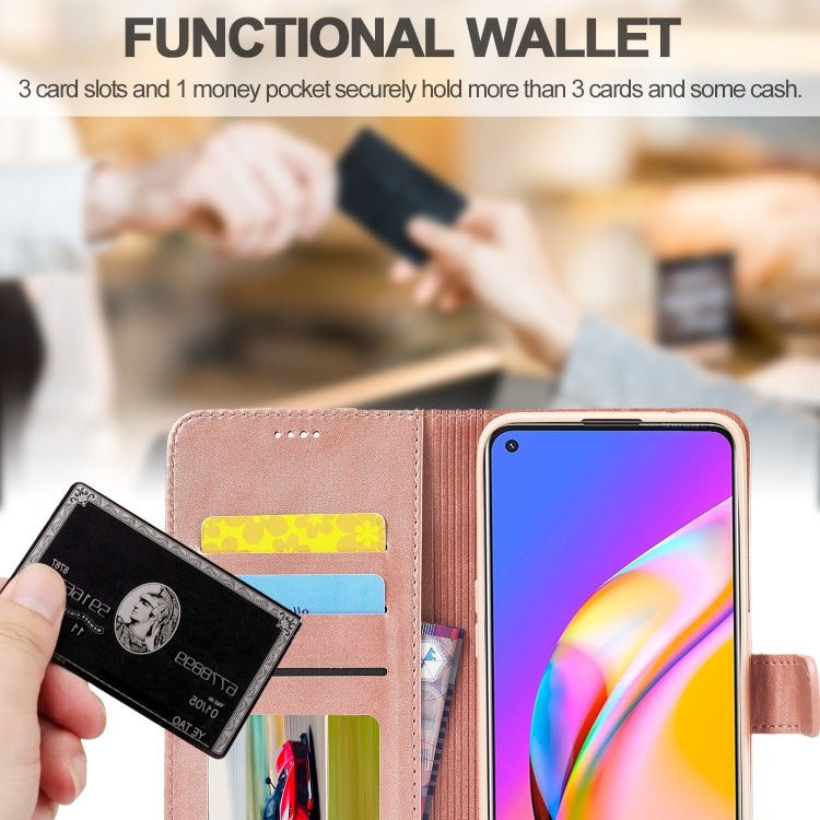 LC.IMEEKE Calf Texture Horizontal Flip Leather Case, with Holder & Card Slots & Wallet, For OPPO Realme 8 / 8 Pro, For OPPO F19 Pro/A94 4G/Reno 5F