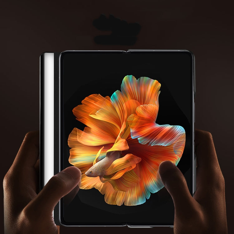 Matte First Layer Cowhide Folding Leather Case, For Xiaomi Mi Mix Fold