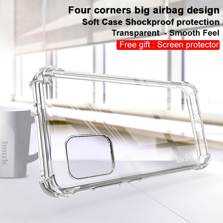 IMAK All-inclusive Shockproof Airbag TPU Case with Screen Protector, For OPPO F19 4G / A74 4G, For Asus Zenfone 8, For Nokia X10 / X20, For Samsung Galaxy A82 5G / Quantum 2, For Xiaomi Redmi K40, For Sony Xperia 5 III, For Xiaomi Redmi Note 10 5G     ...